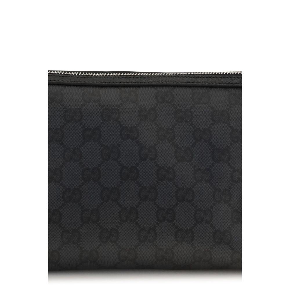 Gucci svart clutchveske i bomull