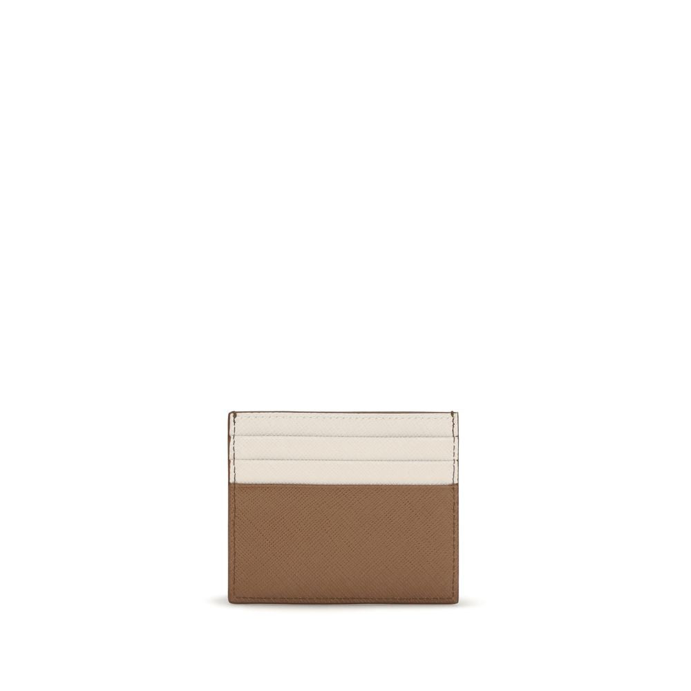 Prada Beige Kalveskinn Lommebok