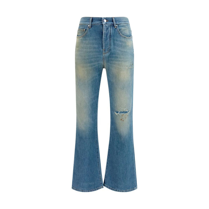 Amiri blå flared jeans i bomull