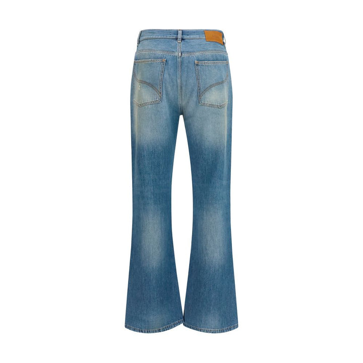 Amiri blå flared jeans i bomull