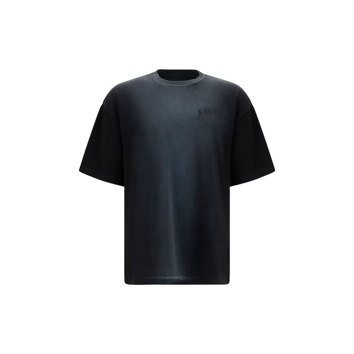Amiri svart bomulls-T-skjorte