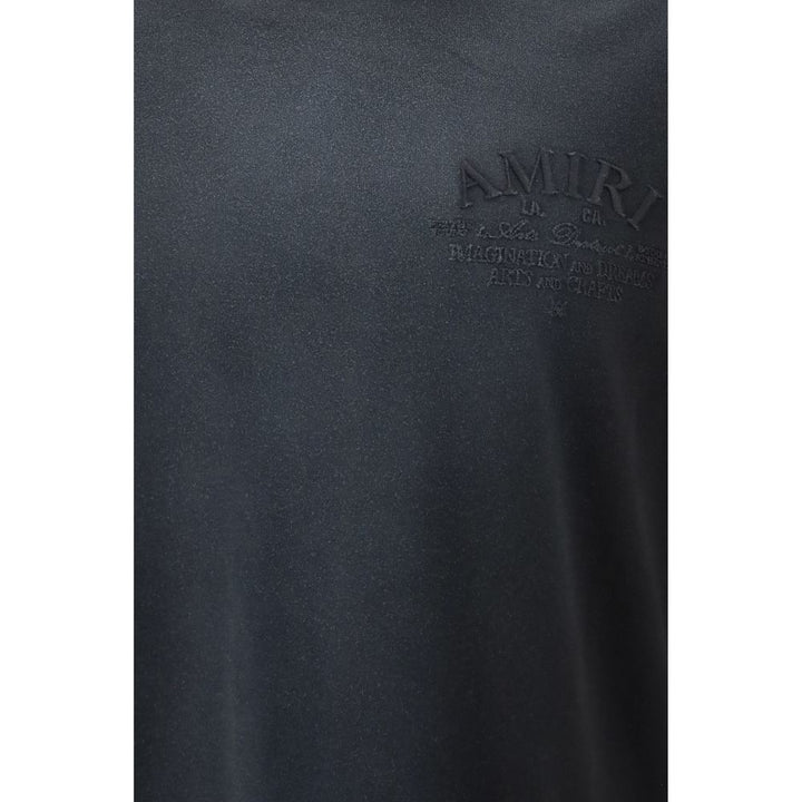 Amiri svart bomulls-T-skjorte