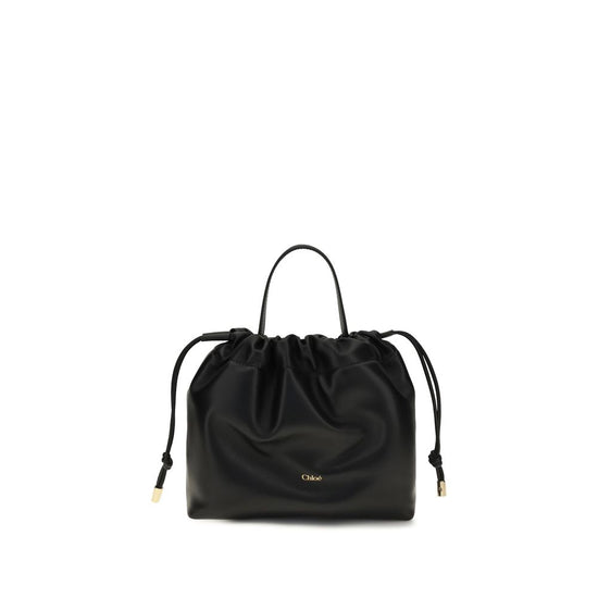 Chloé Black Lamb Ovis Aries Aries Shoulder Bag