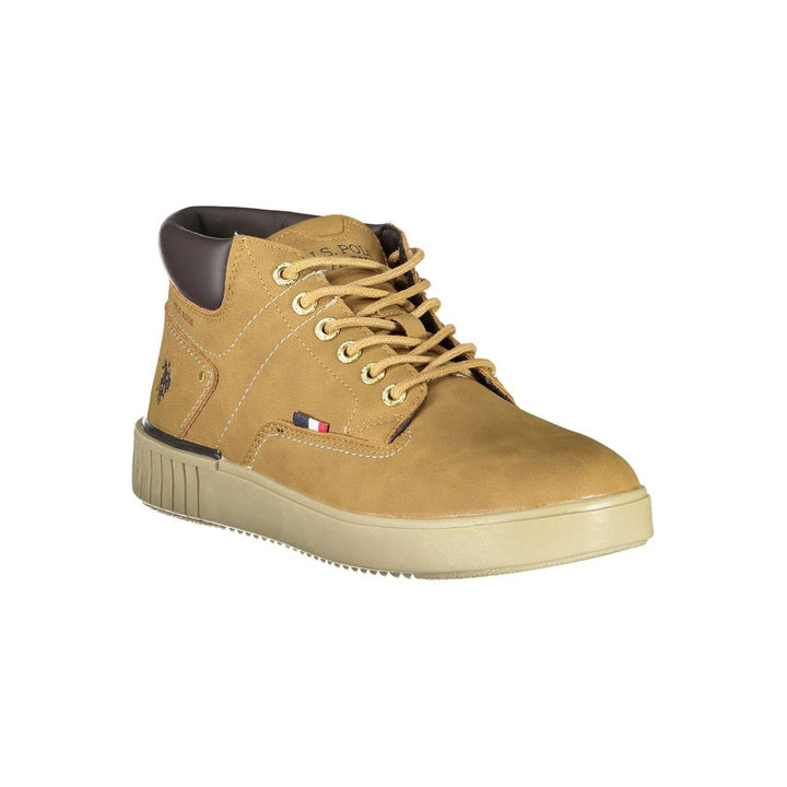U.S. POLO ASSN. Brune herresko i polyuretan