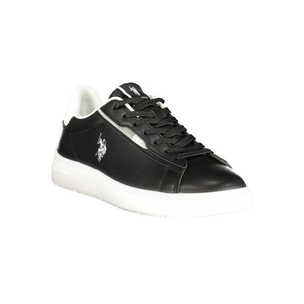U.S. POLO ASSN. Svarte joggesko i polyester til herre