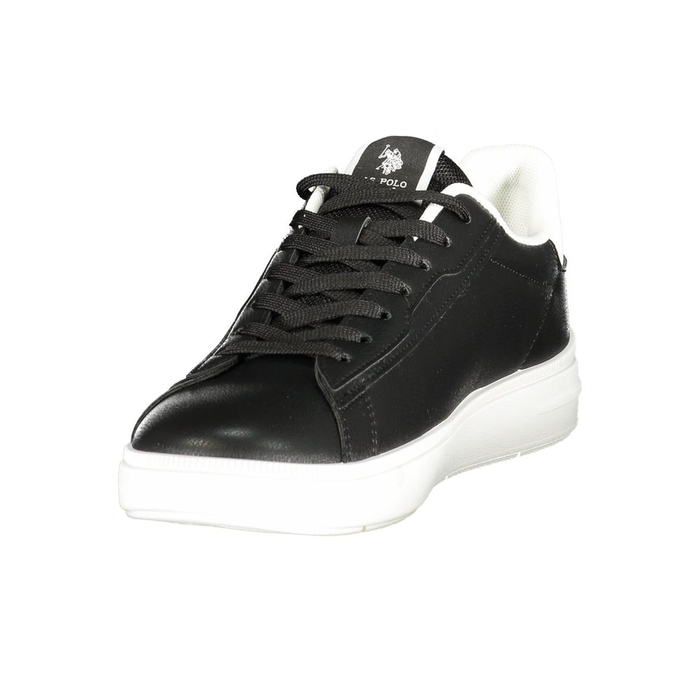 U.S. POLO ASSN. Svarte joggesko i polyester til herre