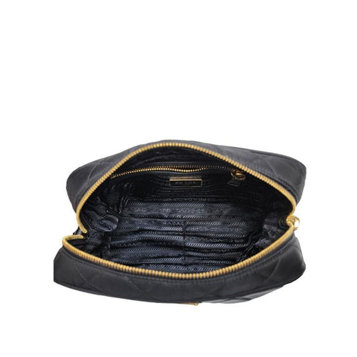 Prada sort skulderveske i nylon