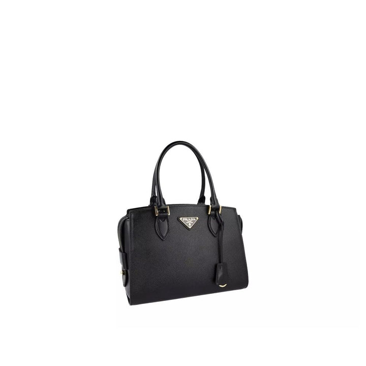 Prada Håndveske i Sort Kalveskinn