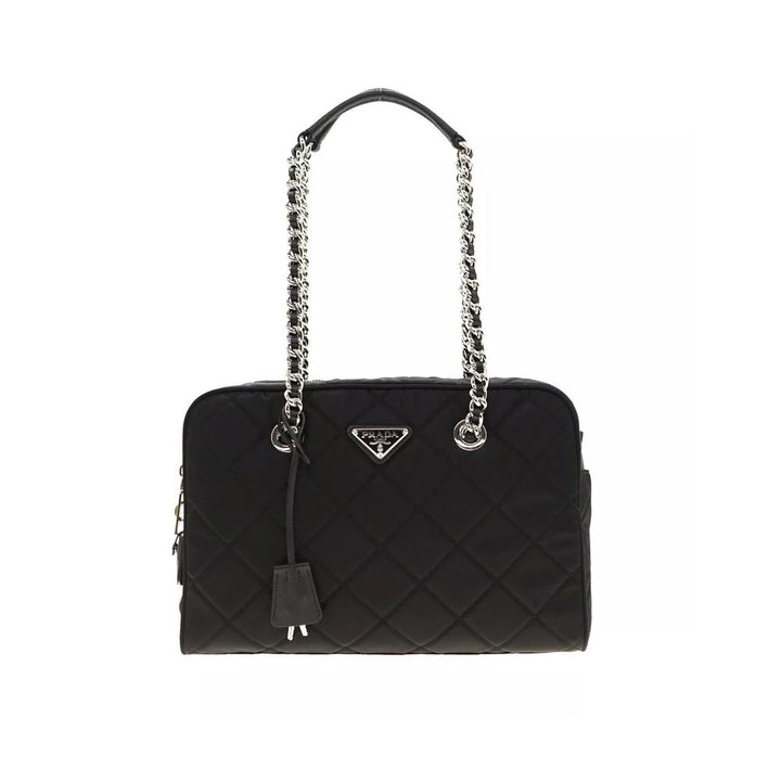 Prada Skulderveske i svart nylon