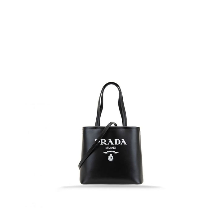 Prada Svart Kalveskinn Toteveske