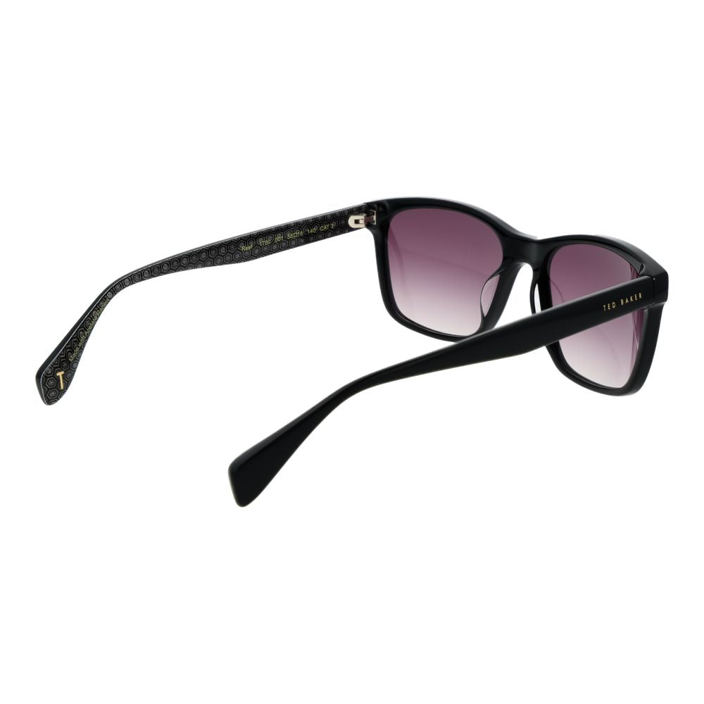 Ted Baker sorte solbriller i acetat