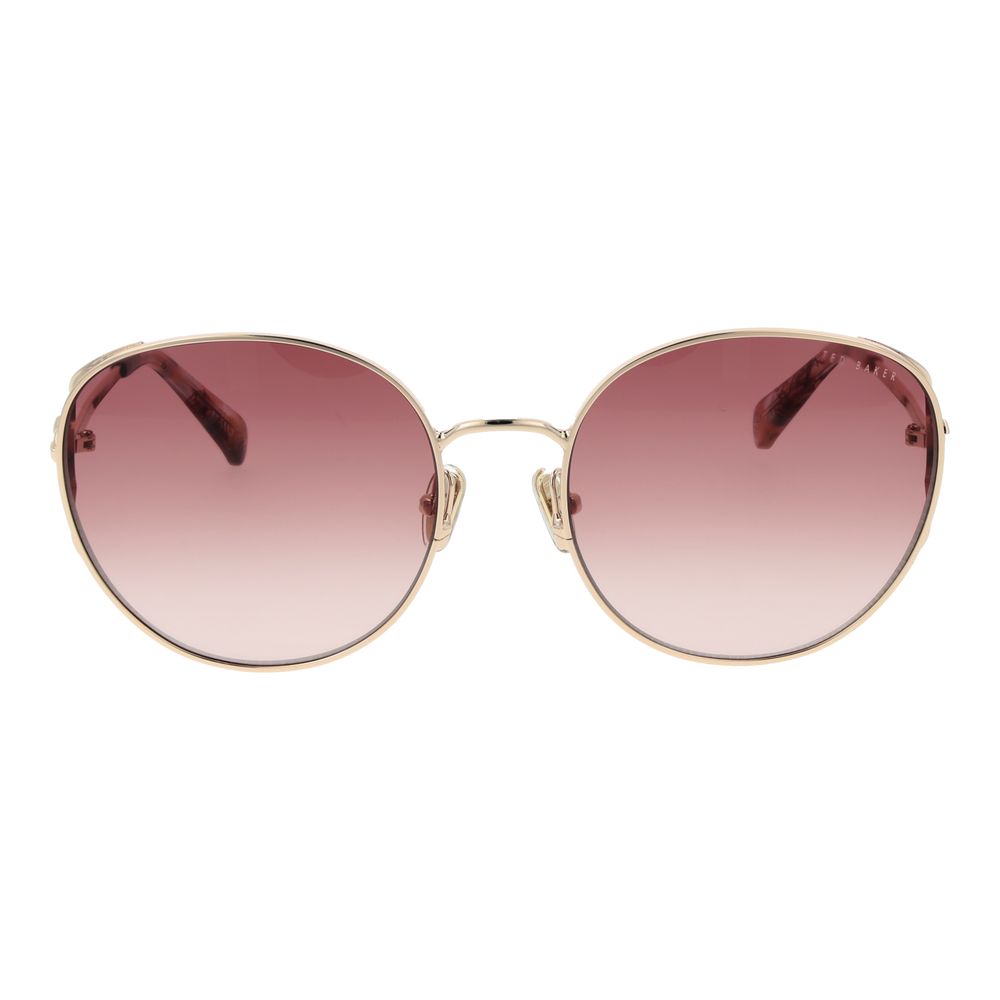 Ted Baker solbriller i tofarget metall