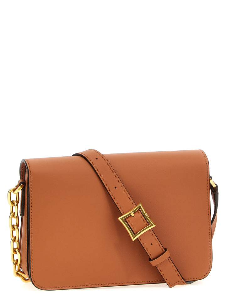 MCM Brun Kalveskinn Crossbodyveske