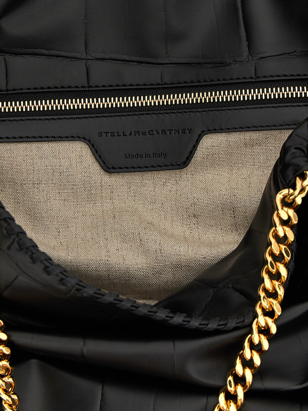 Stella McCartney Svart Polyester Tote Bag