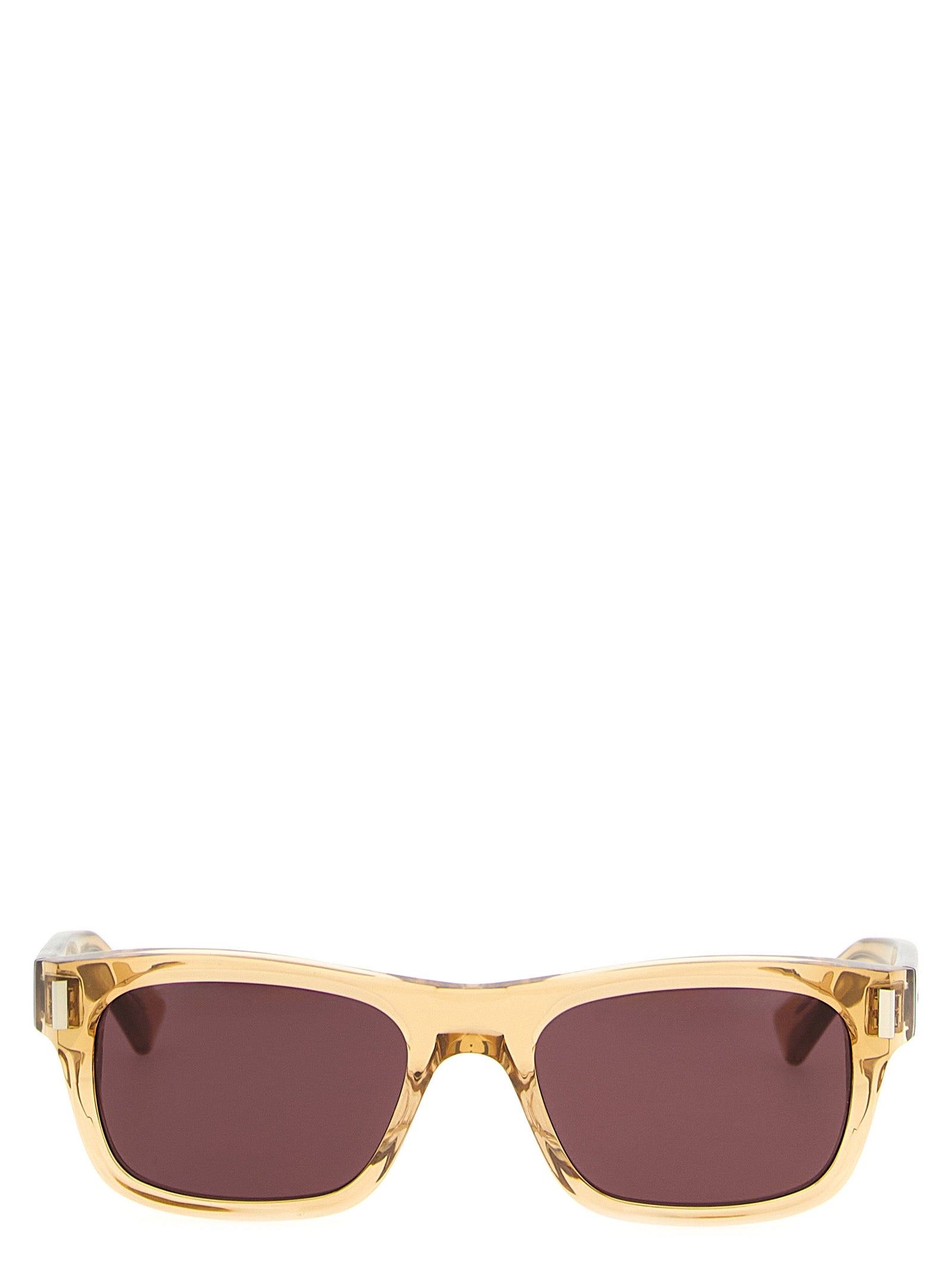 Saint Laurent Beige solbriller i acetat