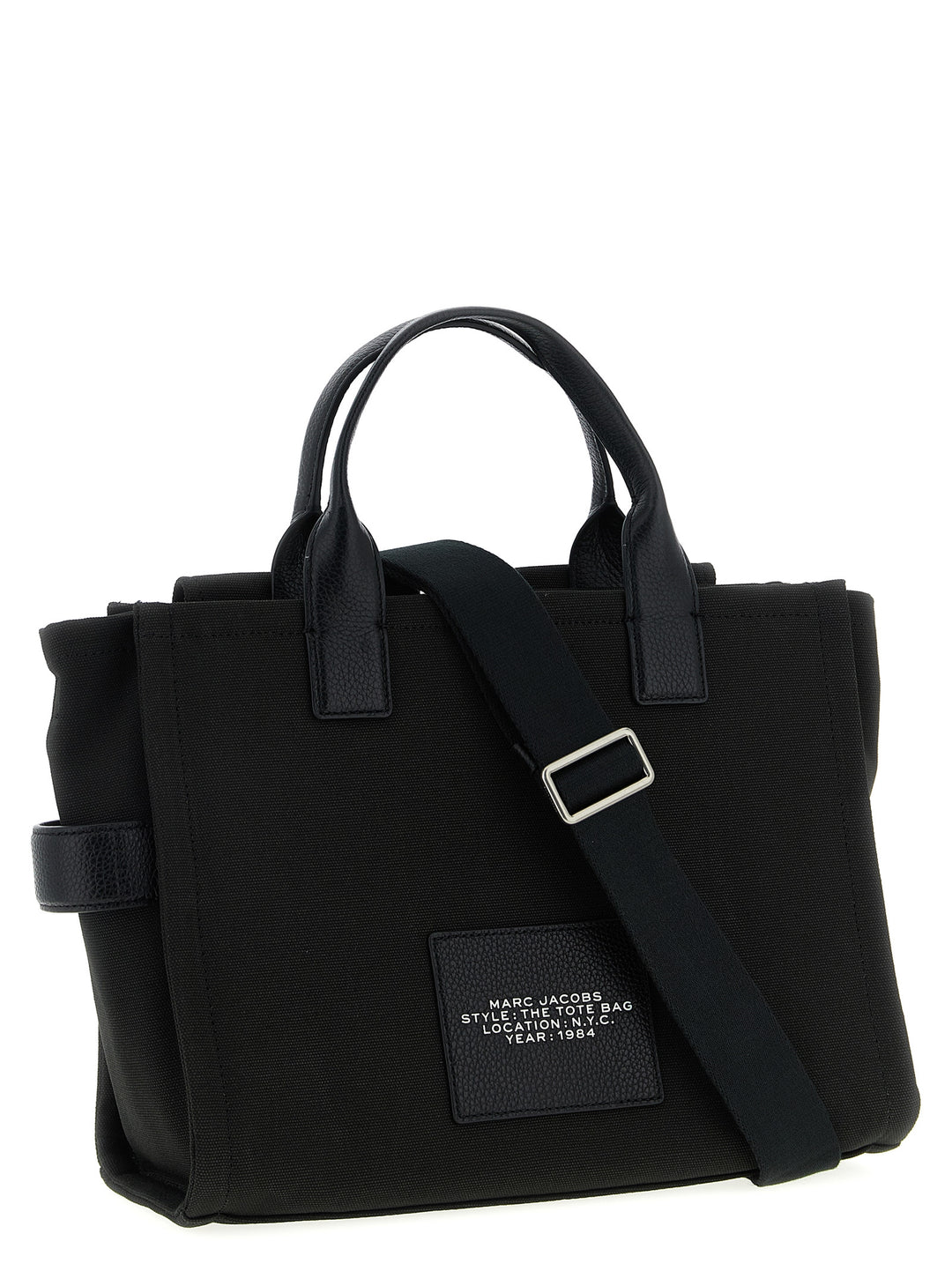 Black Cotton Handbag