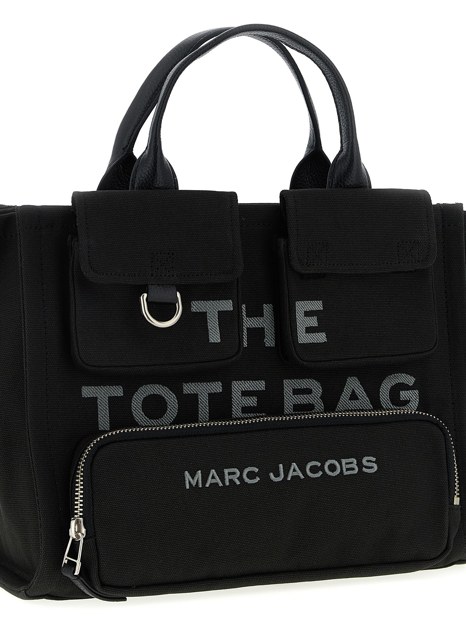 Black Cotton Handbag