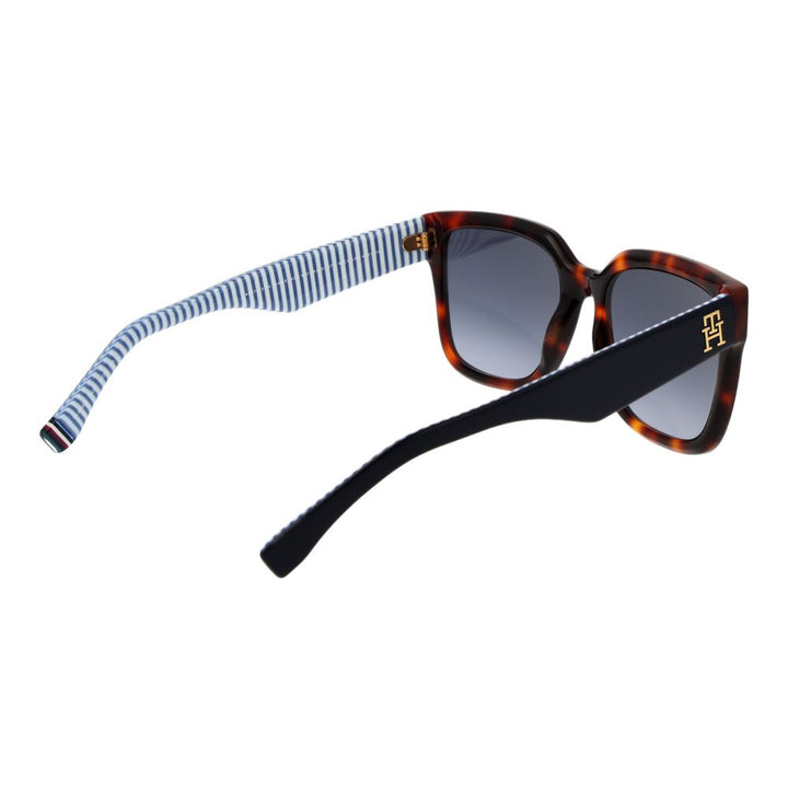 Tommy Hilfiger brune solbriller i acetat