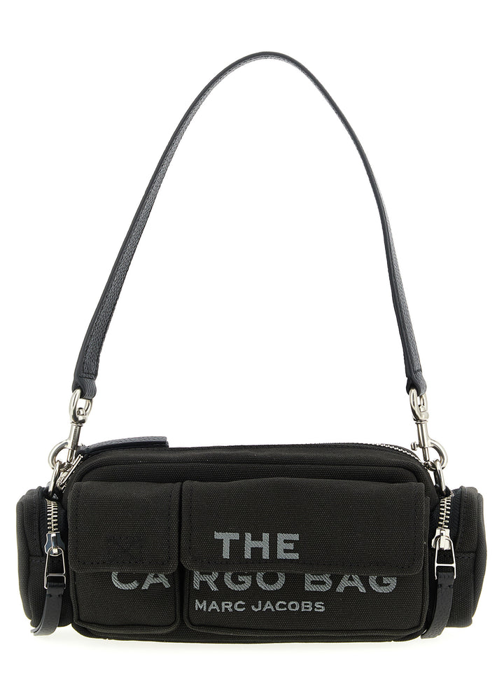 Black Cotton Shoulder Bag