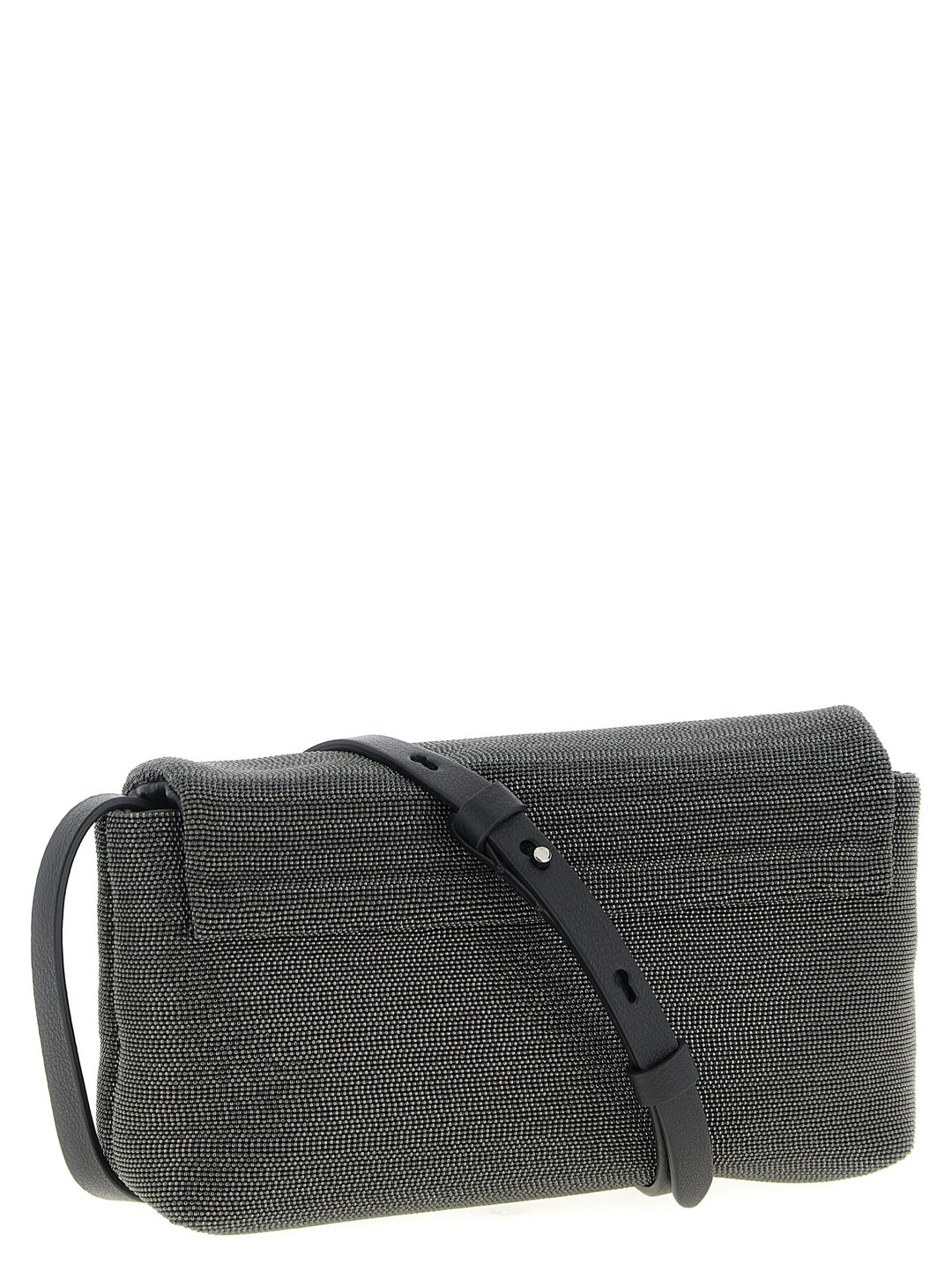 Brunello Cucinelli Svart Skinnclutch