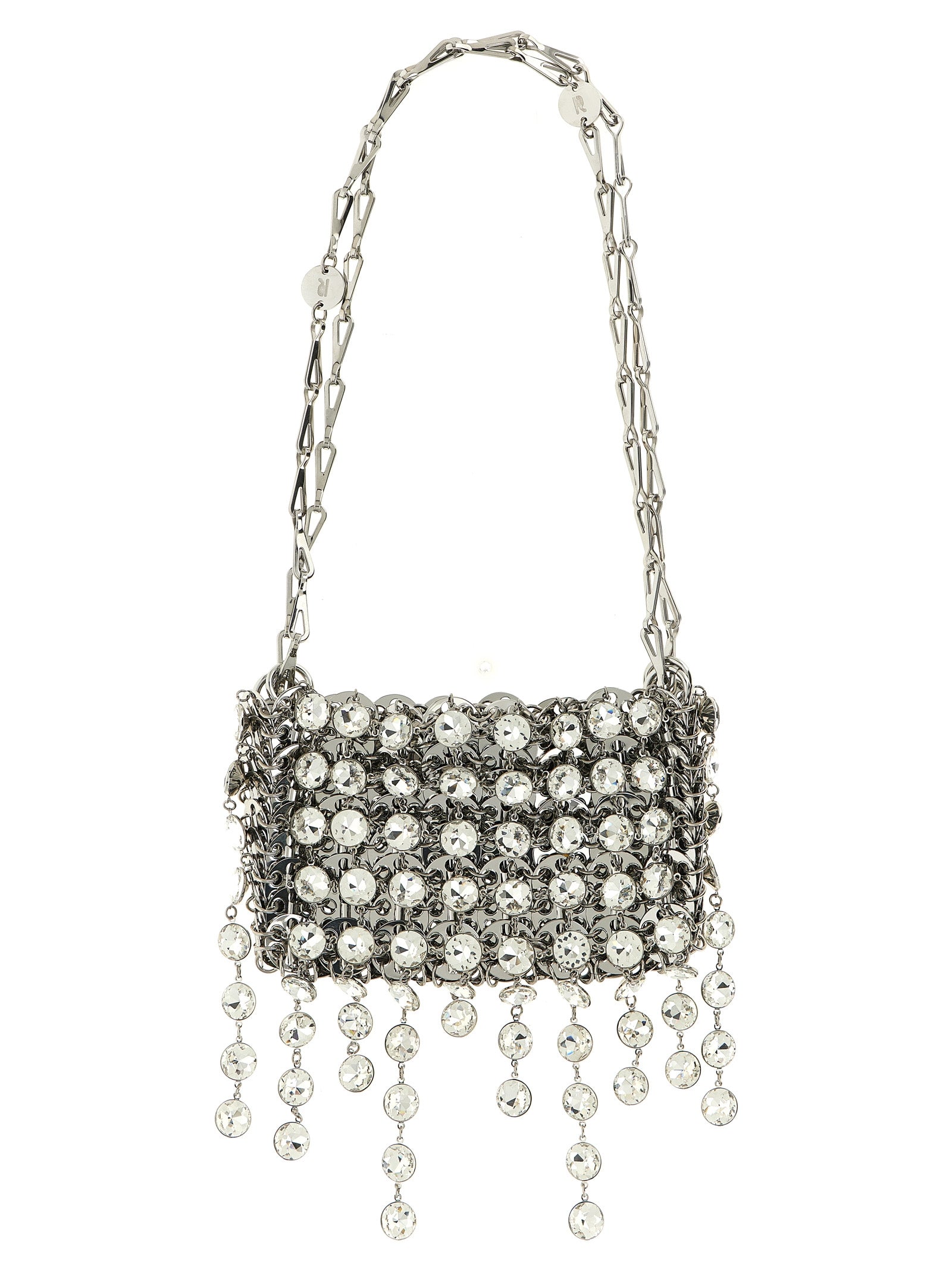 Silver Brass Shoulder Bag