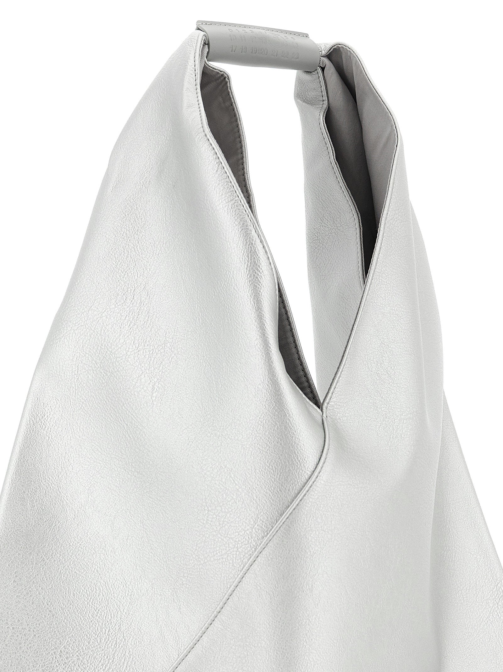 Silver Polyethylene Handbag