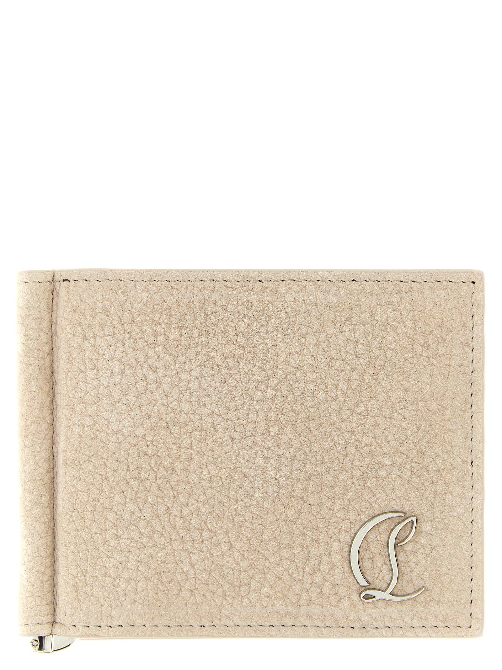 Beige Calfskin Wallet