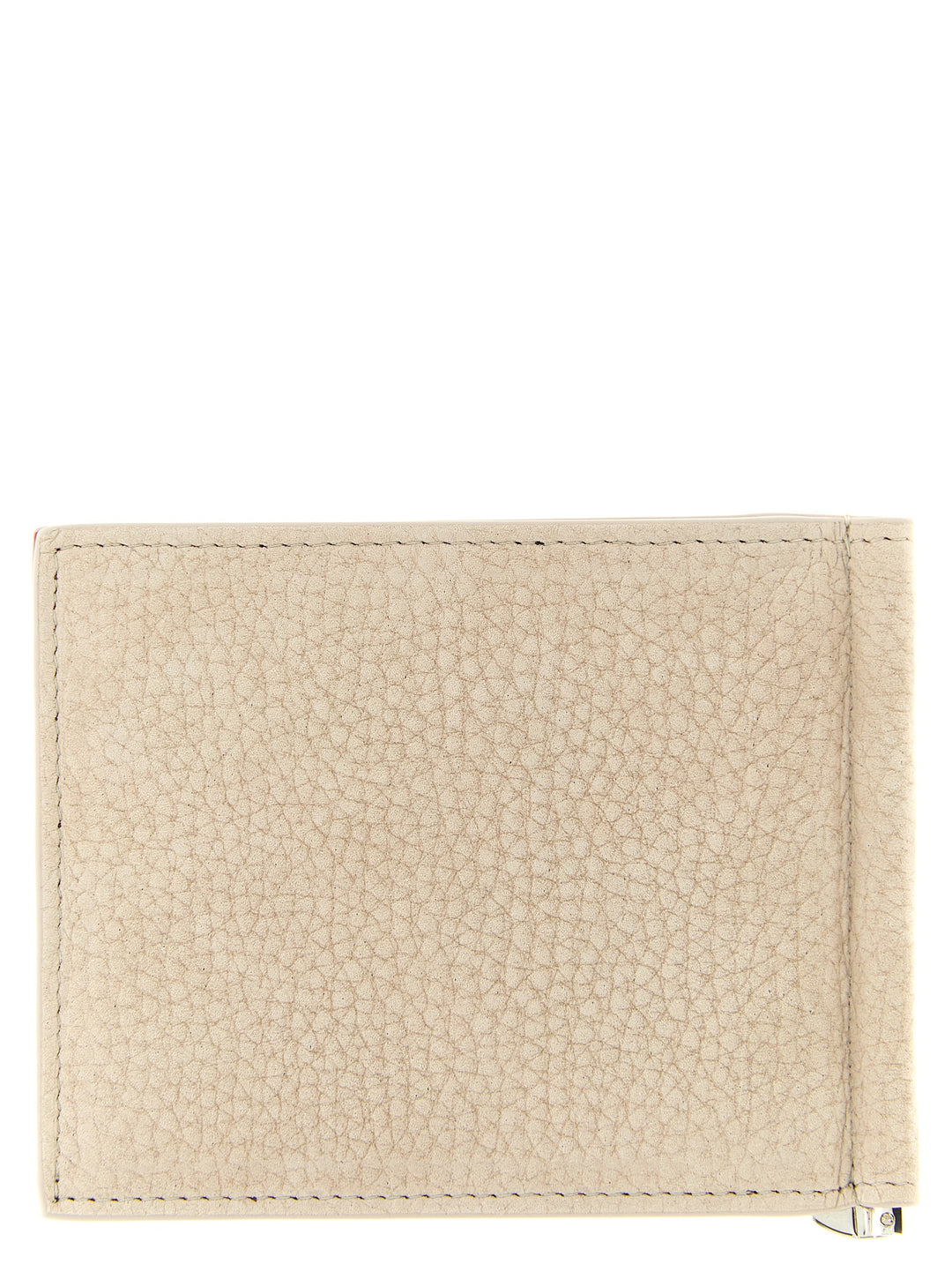 Christian Louboutin Lommebok i beige kalveskinn