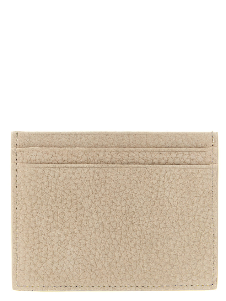 Christian Louboutin Kortholder i Beige Kalveskinn