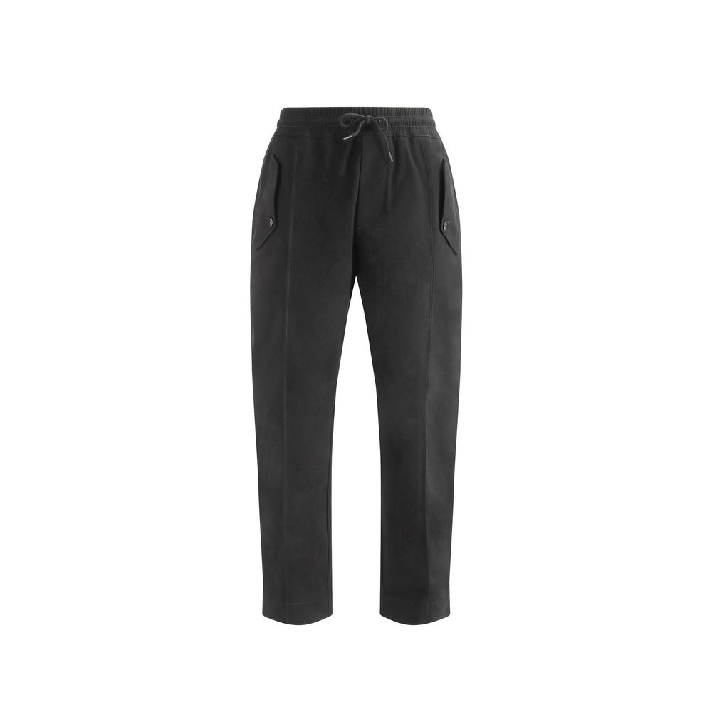Moschino Svarte Joggebukser i Bomull (Treningsbukser)