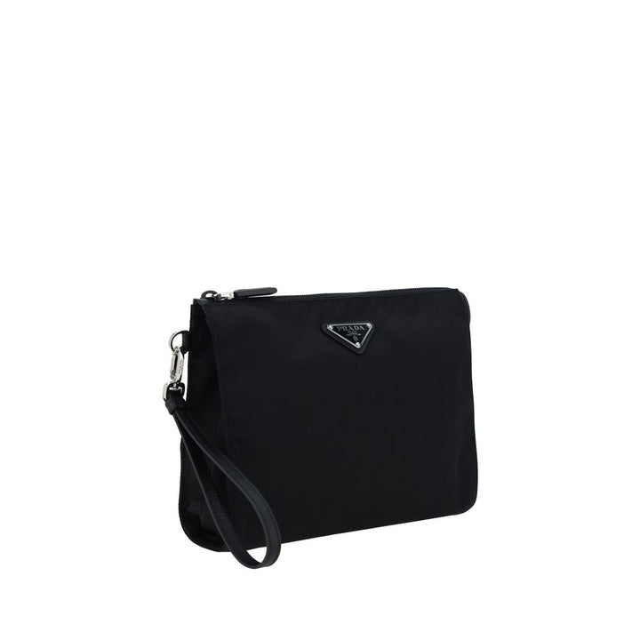 Prada Svarte Polyamid Andre Tilbehør
