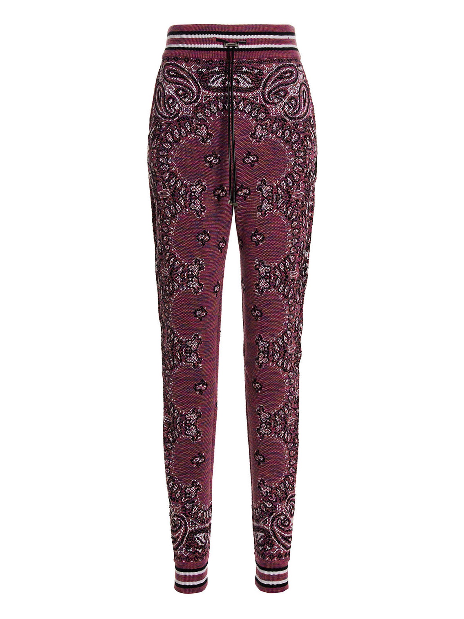 Purple Cotton Joggers (Workout Pants)