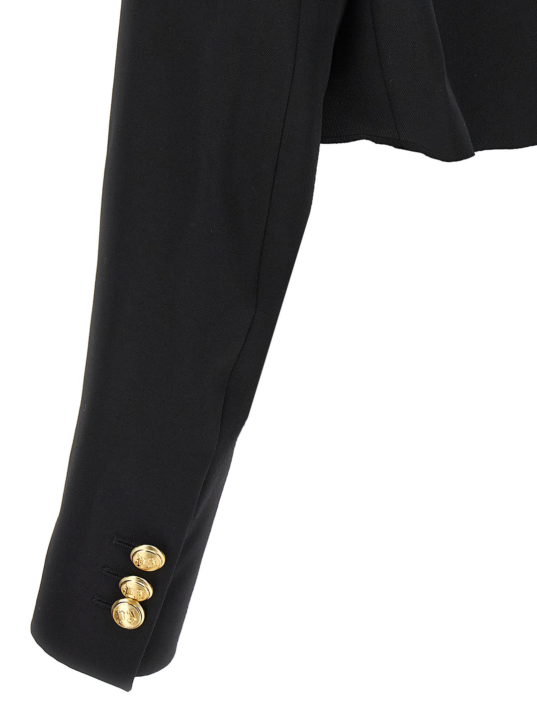 Palm Angels Sort Polyesterblazer