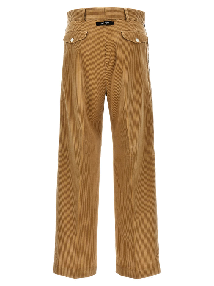 Palm Angels Beige Casualbukser i Bomull