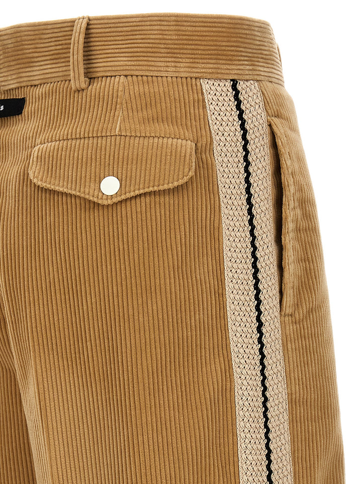 Palm Angels Beige Casualbukser i Bomull