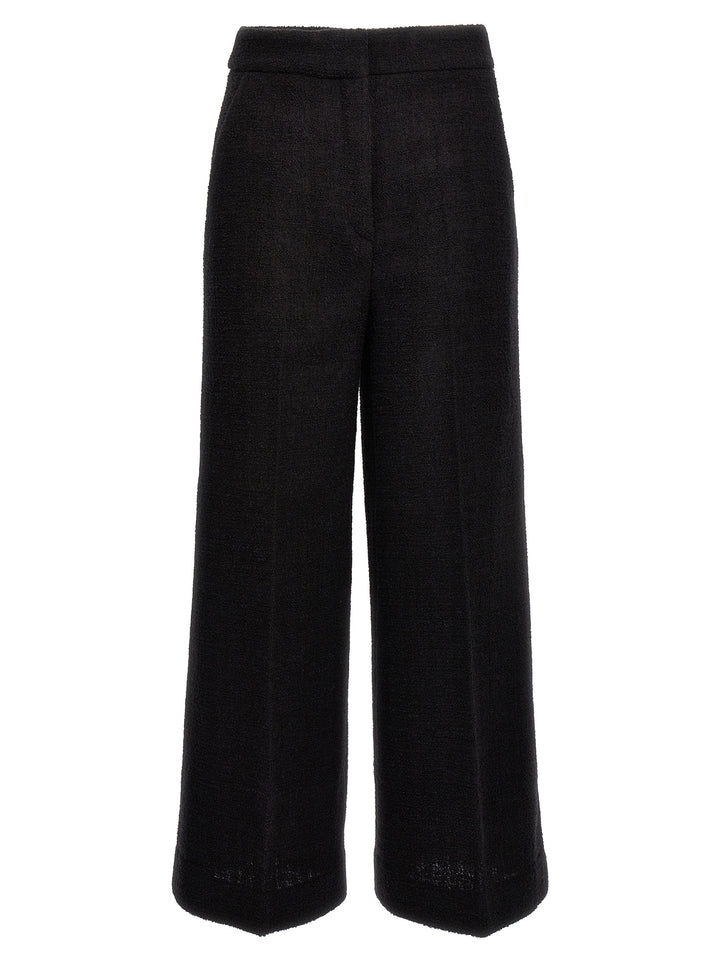Moschino sorte cropped bukser i ull