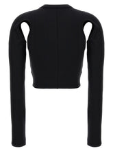 Off-White Black Polyamide Long Sleeve T-Shirt