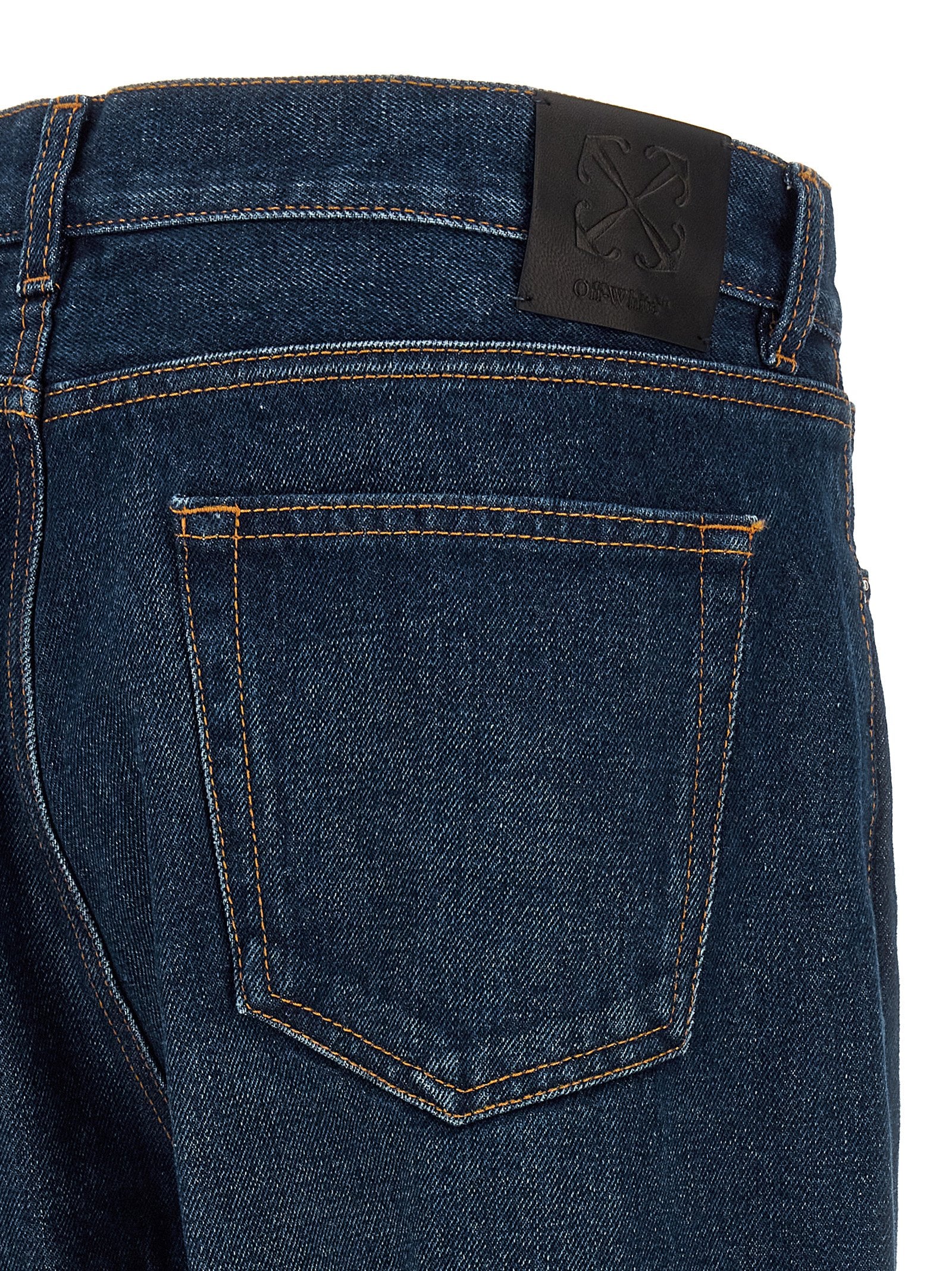 Blue Cotton Jeans Denim