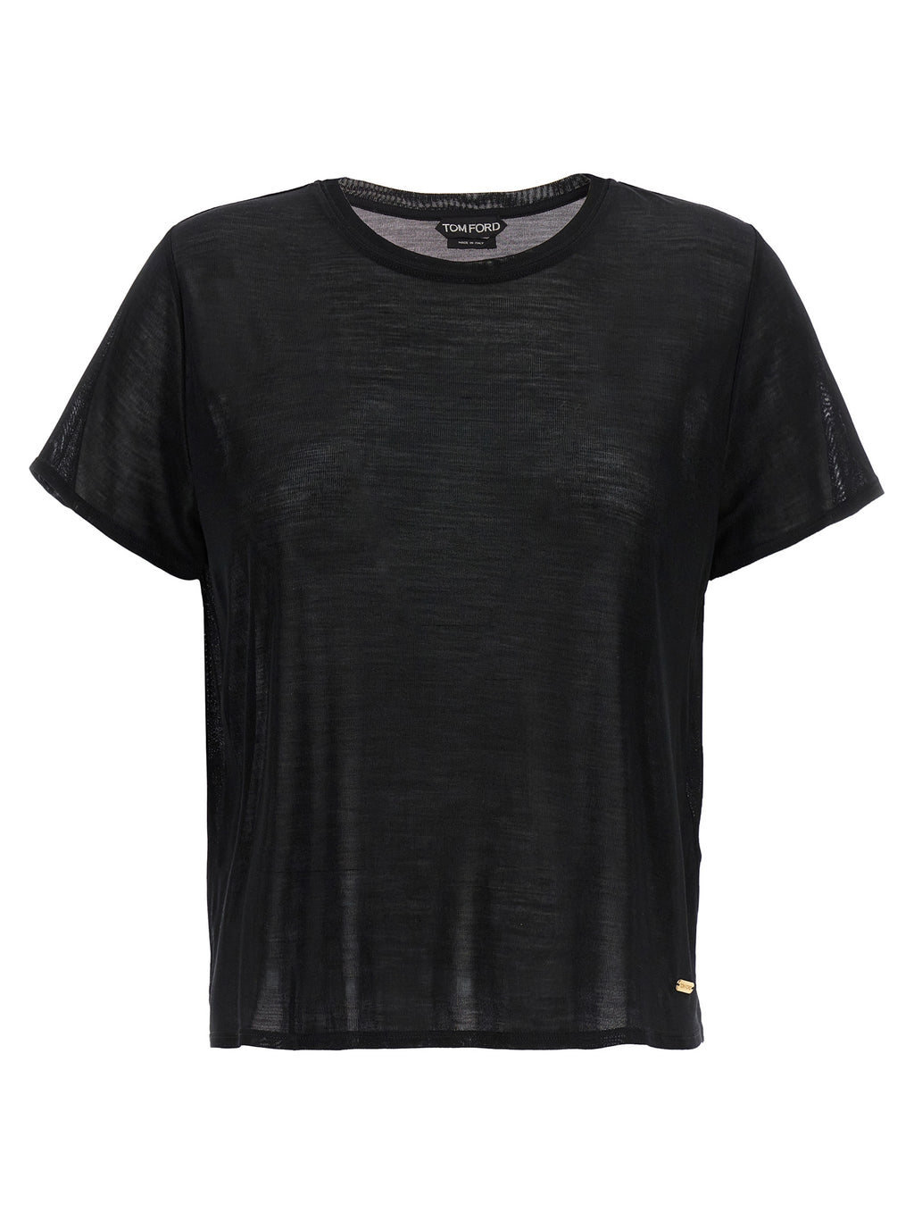Tom Ford Black Silk T-Shirt