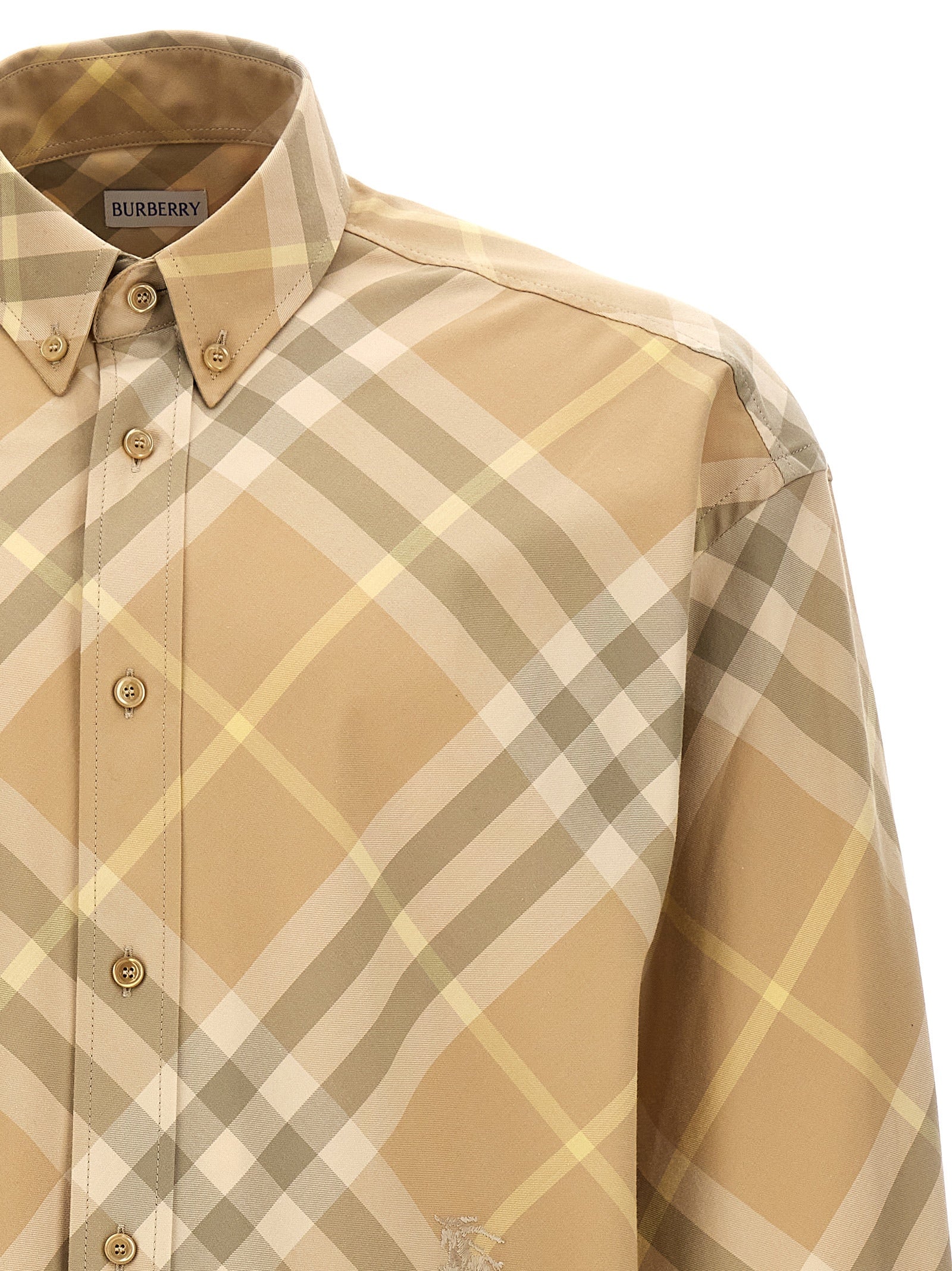 Beige Cotton Blouse