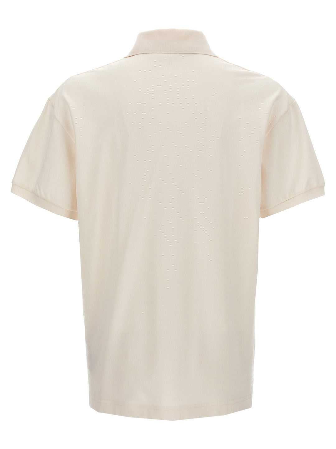 Palm Angels hvit polyester pikéskjorte