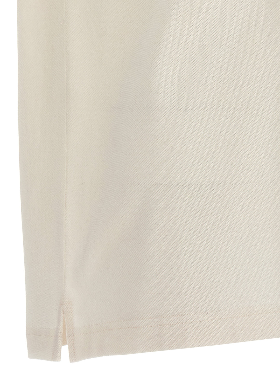 Palm Angels hvit polyester pikéskjorte
