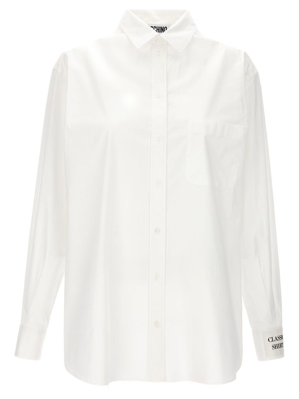Moschino White Cotton Blouse