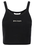Palm Angels Bicolor Cotton Sport Bra