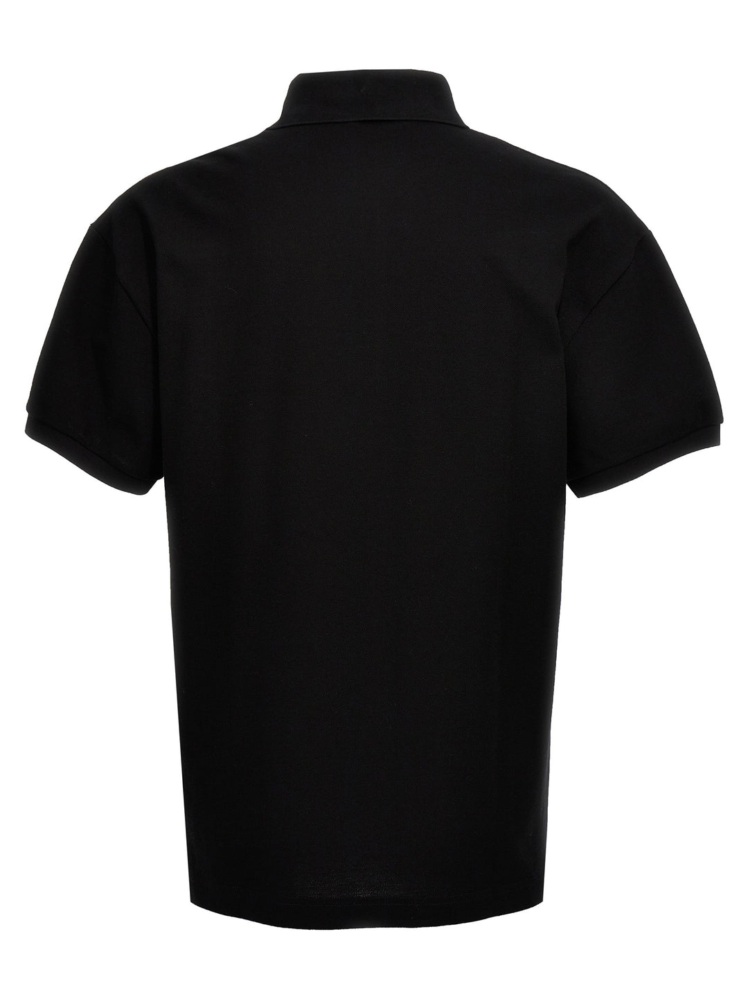 Palm Angels svart poloskjorte i polyester