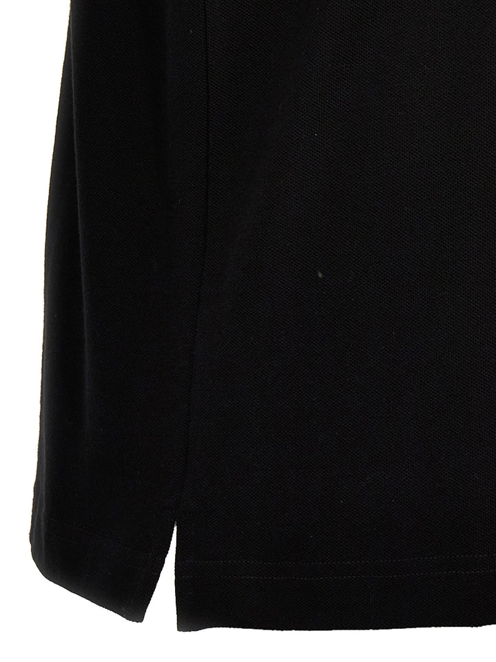 Palm Angels svart poloskjorte i polyester