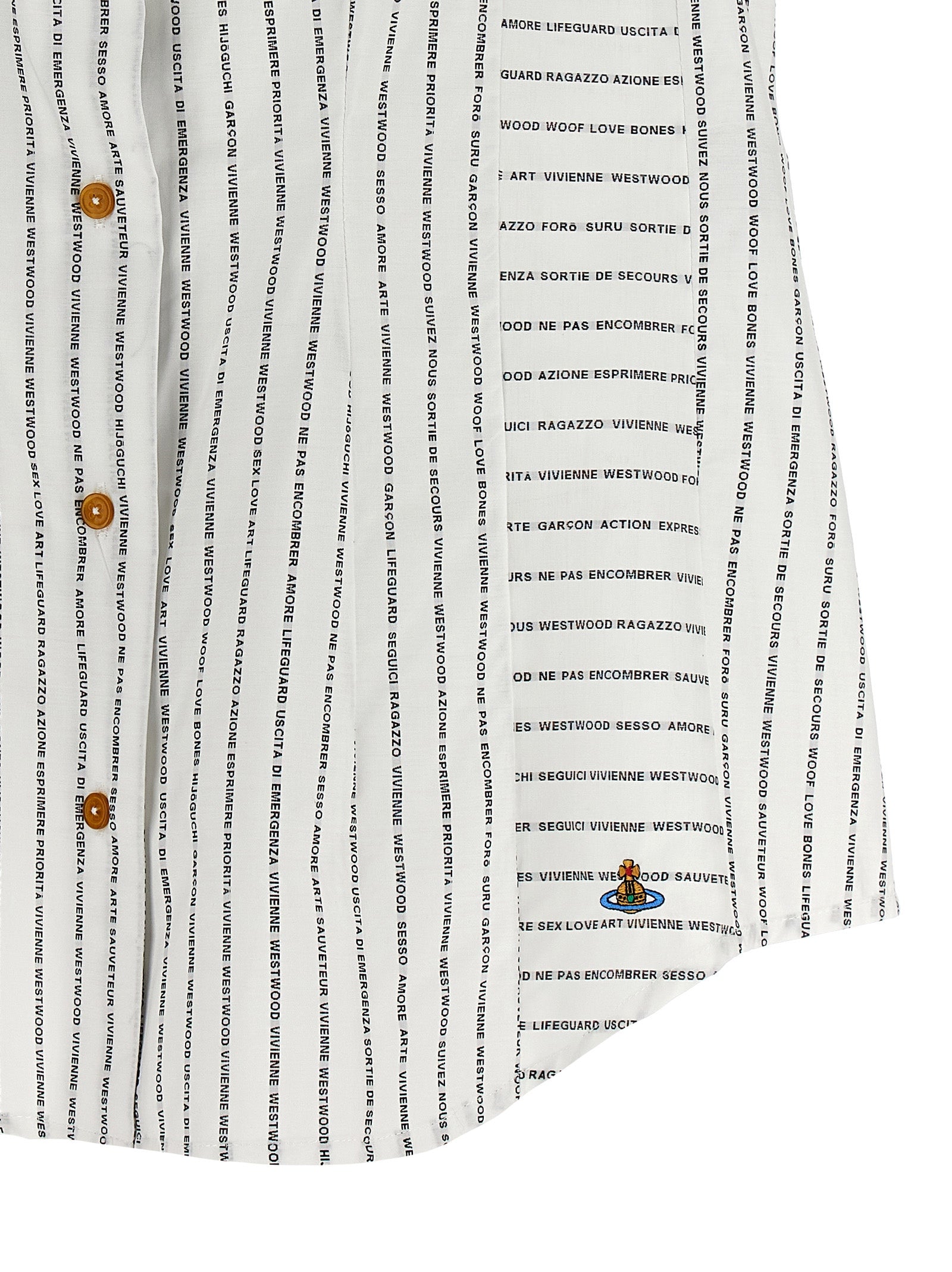 Bicolor Cotton Blouse