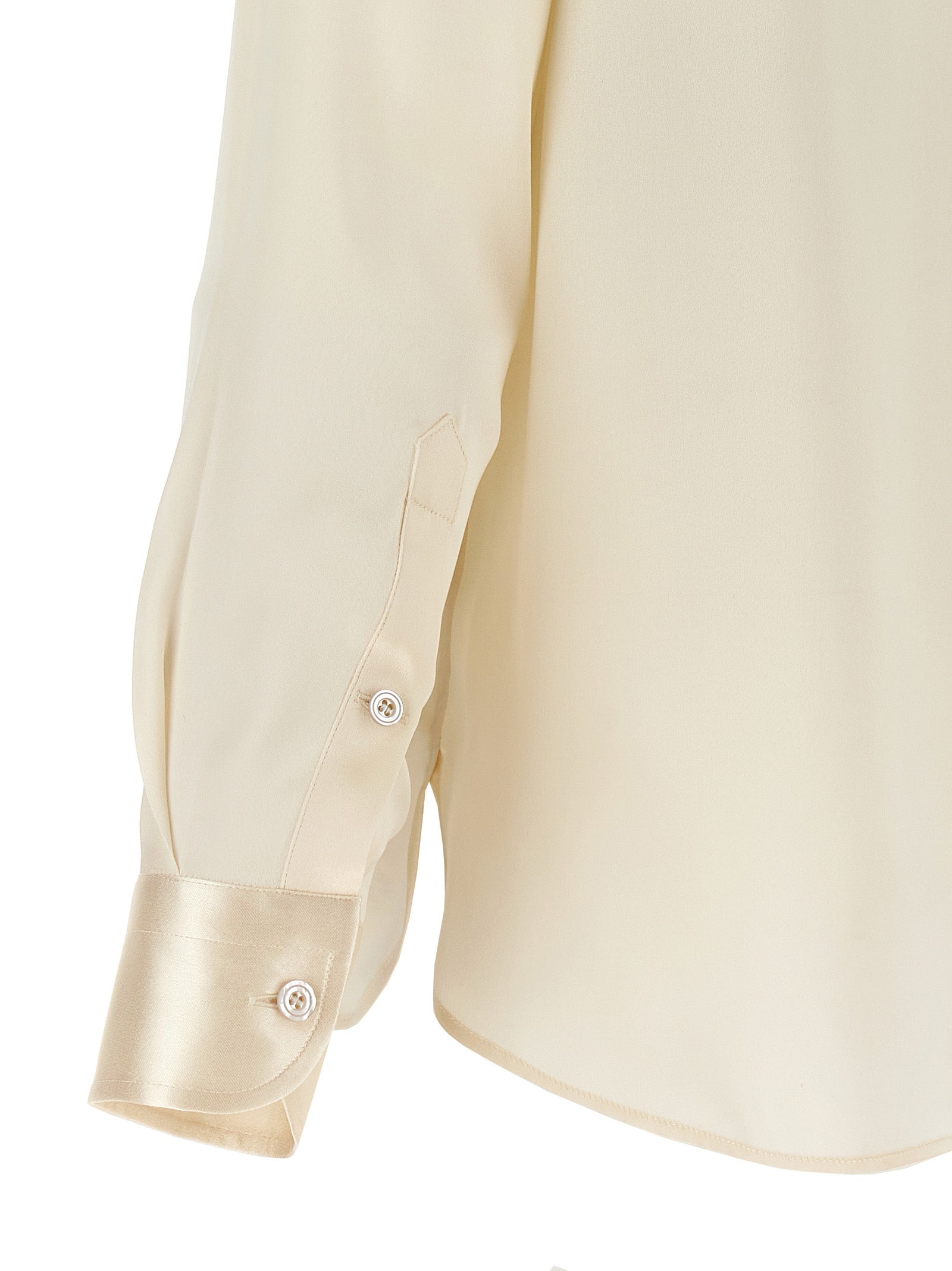 Tom Ford White Silk Blouse