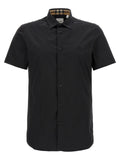 Burberry Black Cotton Blouse