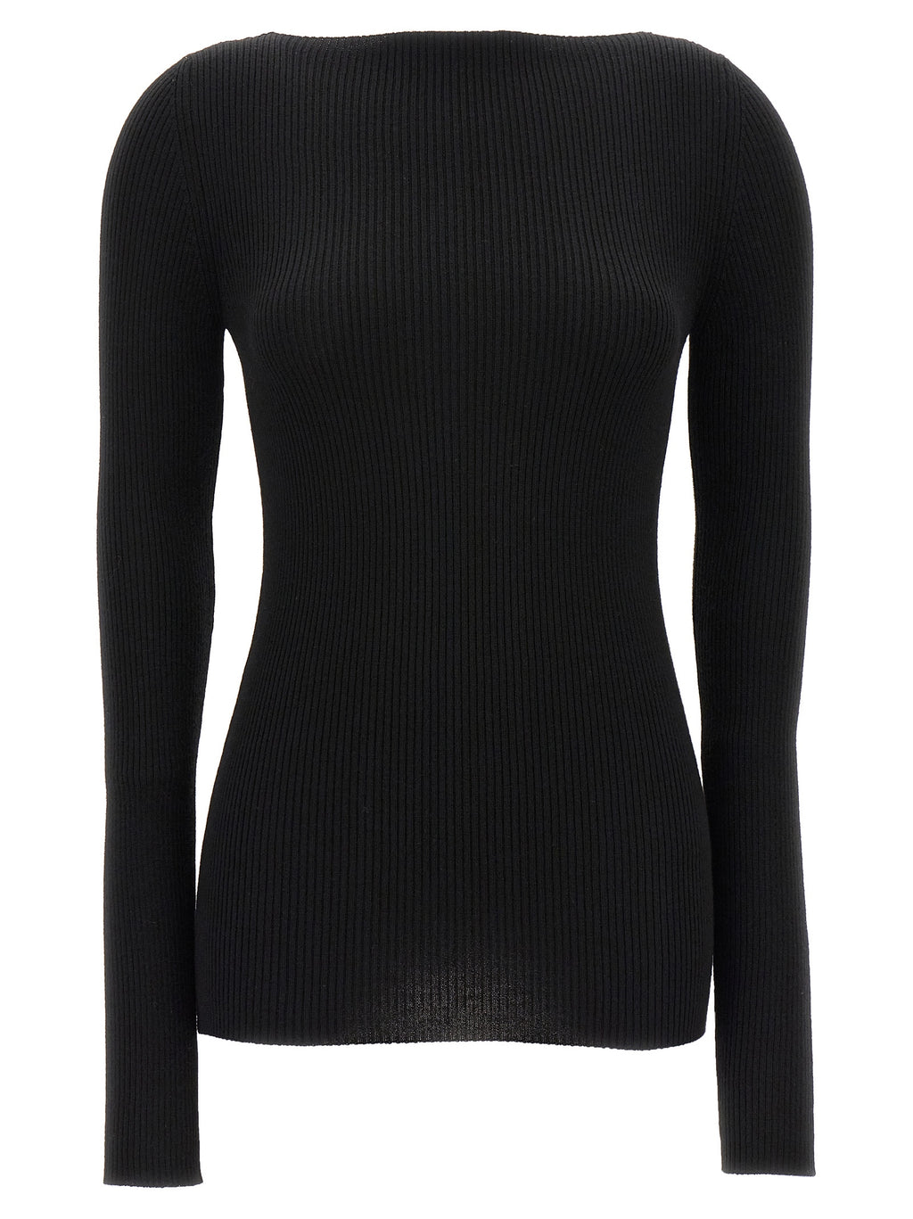 Rick Owens Black Wool Cardigan